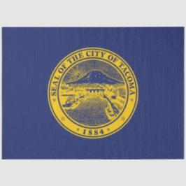 Vlag van Tacoma (Washington City) Tissuepapier