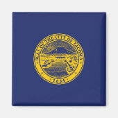 Vlag van Tacoma (Washington) Magneet (Voorkant)