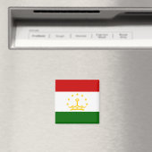 Vlag van Tadzjikistan Magneet (Insitu (Vaatwasser))