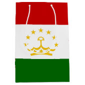 Vlag van Tadzjikistan Medium Cadeauzakje (Voorkant)