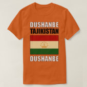 Vlag van Tadzjikistan T-shirt (Design voorkant)