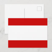 Vlag van Tahiti Briefkaart (Voorkant / Achterkant)