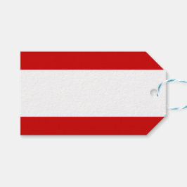 Vlag van Tahiti Cadeaulabel