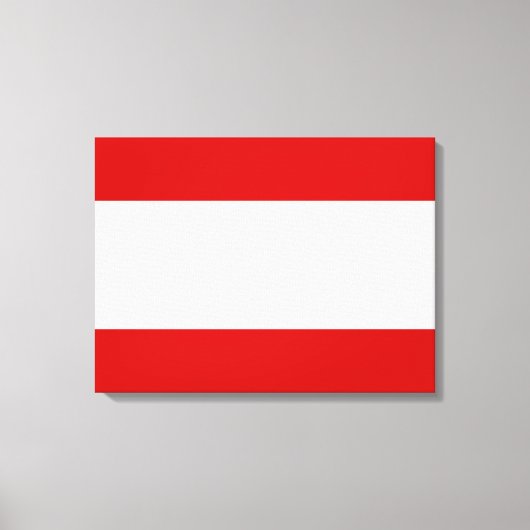 Vlag van Tahiti Canvas Afdruk (Voorkant)
