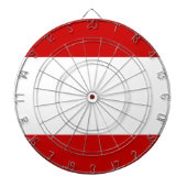 Vlag van Tahiti Dartbord (Voorkant)