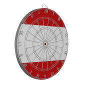 Vlag van Tahiti Dartbord (Voorkant Links)