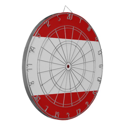 Vlag van Tahiti Dartbord (Voorkant Links)