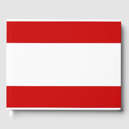 Vlag van Tahiti Gastenboek (Voorkant)