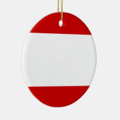 Vlag van Tahiti Keramisch Ornament (Rechts)