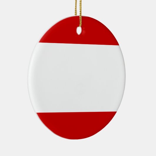 Vlag van Tahiti Keramisch Ornament (Rechts)