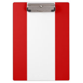 Vlag van Tahiti Klembord (Voorkant)