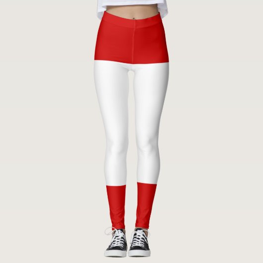 Vlag van Tahiti Leggings (Voorkant)