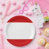 Vlag van Tahiti Papieren Bordje (Feest)