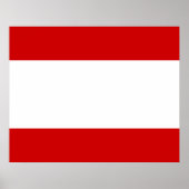 Vlag van Tahiti Poster (Voorkant)