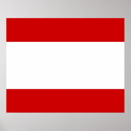 Vlag van Tahiti Poster