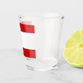 Vlag van Tahiti Shot Glas (Rechts)