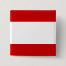 Vlag van Tahiti Vierkante Button 5,1 Cm