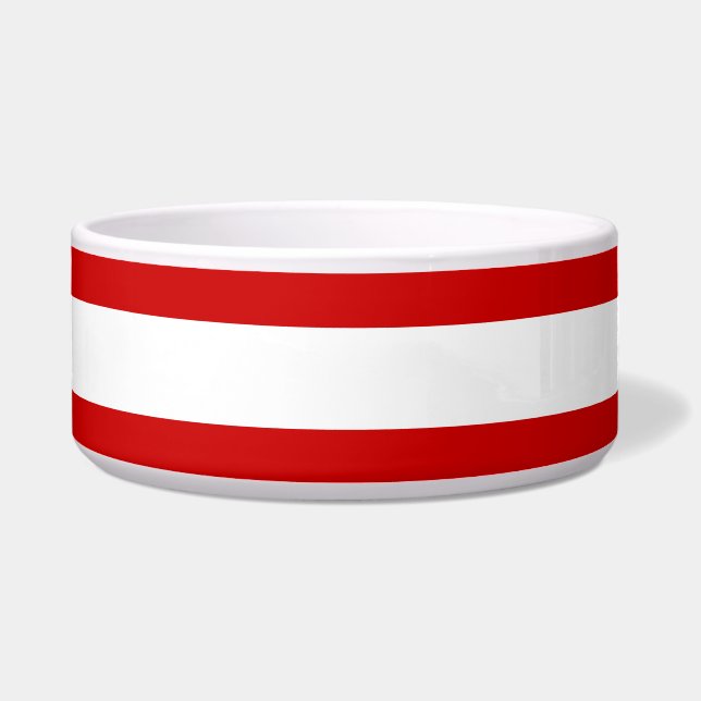 Vlag van Tahiti Voerbakje (Voorkant)