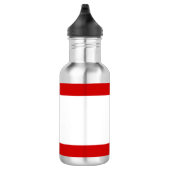 Vlag van Tahiti Waterfles (Rechts)