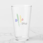 Vlag van Taipei (Taiwan) Glas (Achterkant)