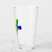 Vlag van Taipei (Taiwan) Glas (Links)