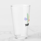 Vlag van Taipei (Taiwan) Glas (Rechts)