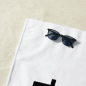 Vlag van Taipei (Taiwan) Strandlaken (In situ)