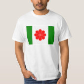 Vlag van Taiwan - 臺 - 台, 灣, 立 Onafhankelijke 運 動獨 T-shirt (Voorkant)