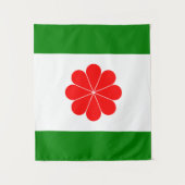 Vlag van Taiwan - 臺 - 台, 灣, 立 Onafhankelijke 運 動獨 Wandkleed (Voorkant)
