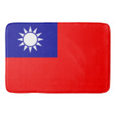 Vlag van Taiwan Badmat (Voorkant)