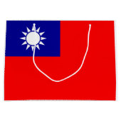 Vlag van Taiwan Groot Cadeauzakje (Voorkant)