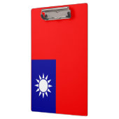 Vlag van Taiwan Klembord (Links)