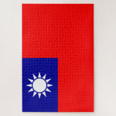 Vlag van Taiwan Legpuzzel (Verticaal)