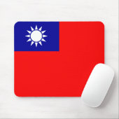 Vlag van Taiwan Muismat (Met muis)