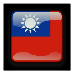 Vlag van Taiwan Perfect Poster