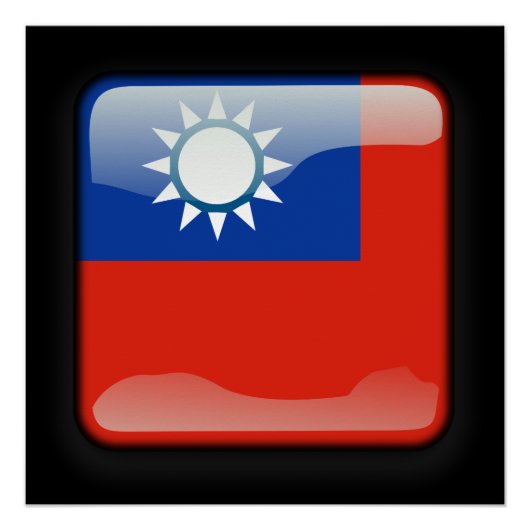 Vlag van Taiwan Perfect Poster (Voorkant)