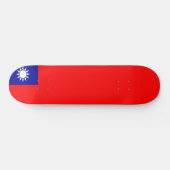 Vlag van Taiwan Persoonlijk Skateboard (Horizontaal)
