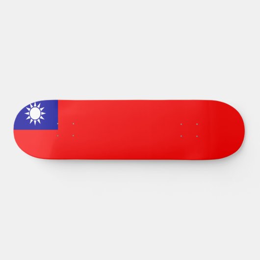 Vlag van Taiwan Persoonlijk Skateboard (Horizontaal)