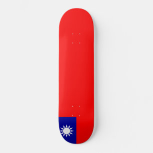 Vlag van Taiwan Persoonlijk Skateboard