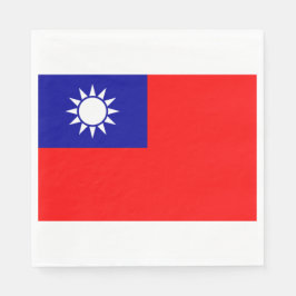 Vlag van Taiwan Servet