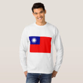 Vlag van Taiwan T-shirt (Voorkant volledig)