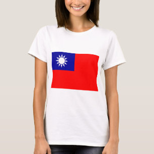 Vlag van Taiwan T-shirt
