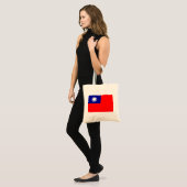 Vlag van Taiwan Tote Bag (Voorkant (model))