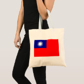 Vlag van Taiwan Tote Bag (Voorkant (product))