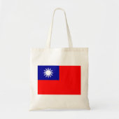 Vlag van Taiwan Tote Bag (Voorkant)