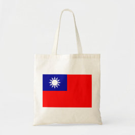 Vlag van Taiwan Tote Bag