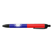 Vlag van Taiwan Zwarte Inkt Pen (Bodem)