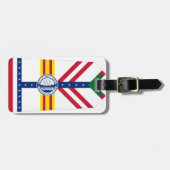 Vlag van Tampa, Bagagelabel van Florida (Voorkant horizontaal)