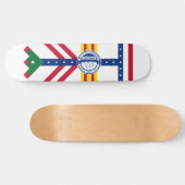 Vlag van Tampa, Florida Persoonlijk Skateboard (Horizontaal)