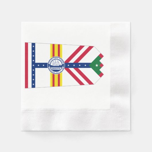 vlag van Tampa Servet (Voorkant)